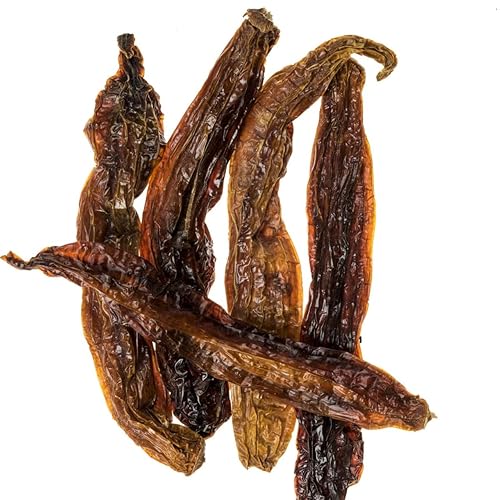 Essential Spice Dried Escabeche Chilies - Medium Heat with Tangy, Fruity Flavor - Whole Dried Yellow Chilies for Pickling, Salsas, Sauces & Latin