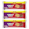 Cremas Pozuelo Mixed Chocolate and Vanilla Sandwich Cookies, 13.3 oz (Pack of 3)
