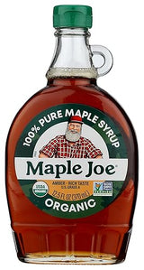 Maple Joe, Organic Amber Maple Syrup, 12 Fl Oz