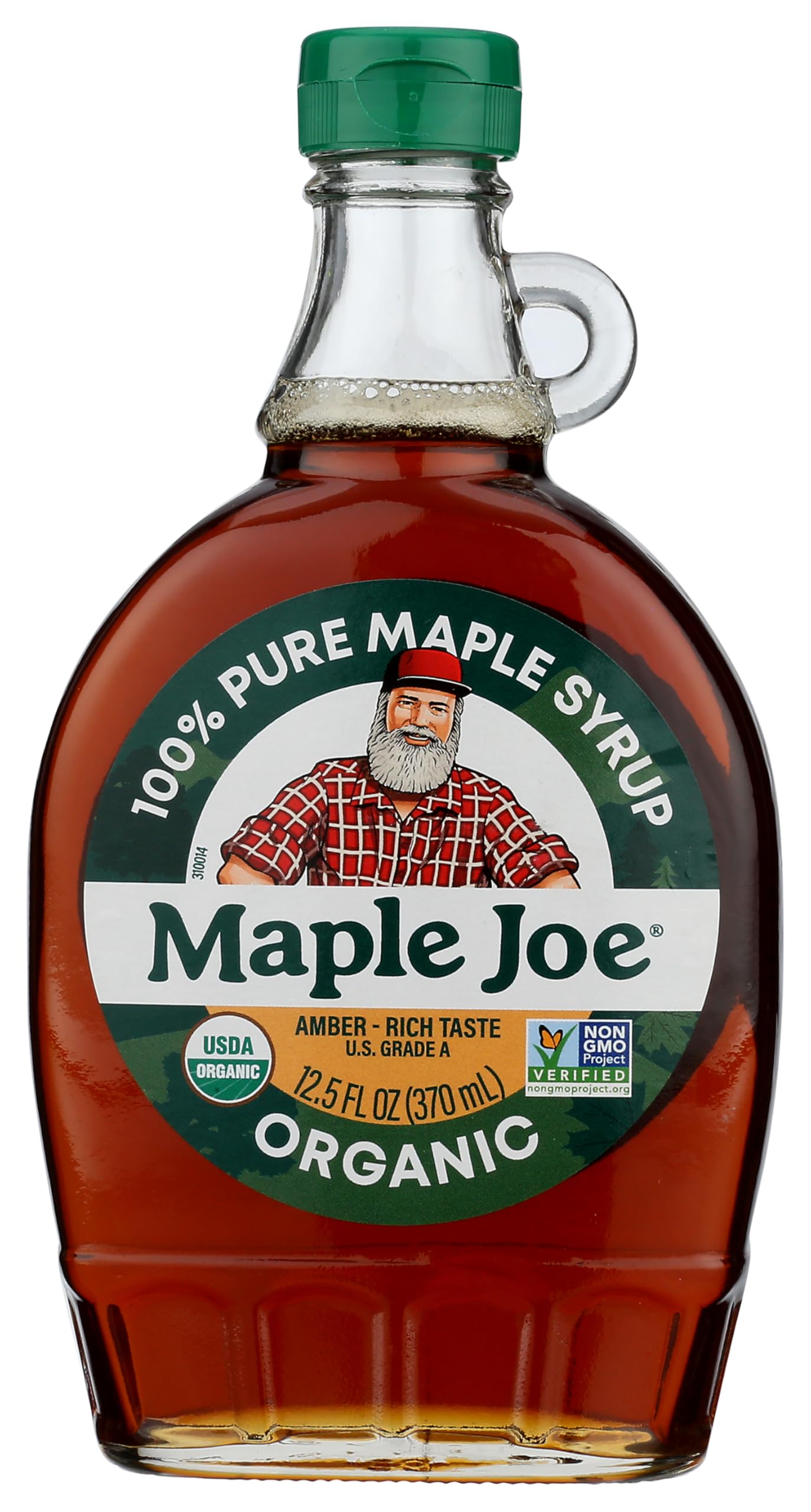Maple Joe, Organic Amber Maple Syrup, 12 Fl Oz