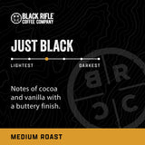 Black Rifle Coffee Company Just Black, 32 Count, Medium Roast K Cups - Single Serve K Cups Coffee Pods - Kcup Pods Compatible with Keurig 1.0 & 2.0