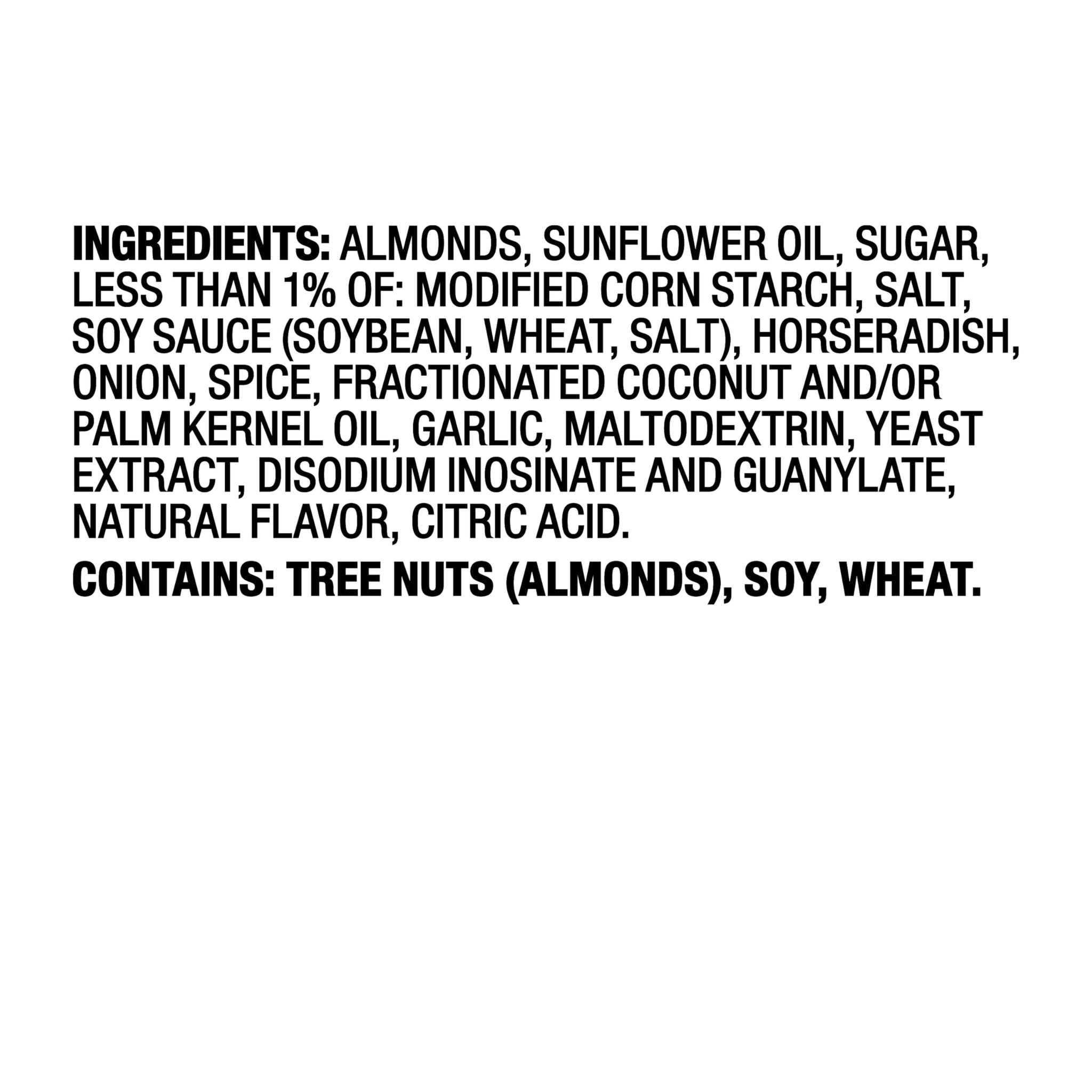 Blue Diamond Almonds, Bold Wasabi & Soy Sauce Flavored Snack Nuts, Bulk Bag, Pantry Staple, GMO-Free, Great for Parties, Lunch, Events, Holiday
