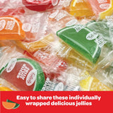 Fruit Slices Jelly Candy, 2-Pound Bag, Assorted Flavors, Individually Wrapped - Christmas Candy