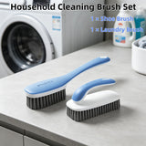 Scrub Cleaning Brush for Stains Laundry Brush Soft Bristle Cleaning Brushes Small Brushes for Cleaning Scrubbing Brush