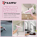 Shower Squeegee for Glass Doors, Bathroom Squeegee for Shower, Mini Window Squeegee, Home Bathroom Silicone Cleaner Tool, Suitable for Bathroom