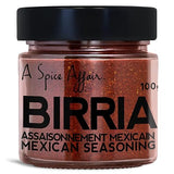 A Spice Affair’s Mexican Birria Seasoning | Rich Blend of Guajillo, Ancho & Pasilla Chilies with Earthy Spices & Aromatic Herbs | Authentic