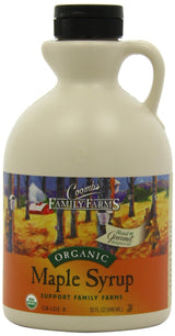 Coombs Family Farms Maple Syrup, Organic, Grade A, Dark Color, Robust Taste, 32 Fl Oz