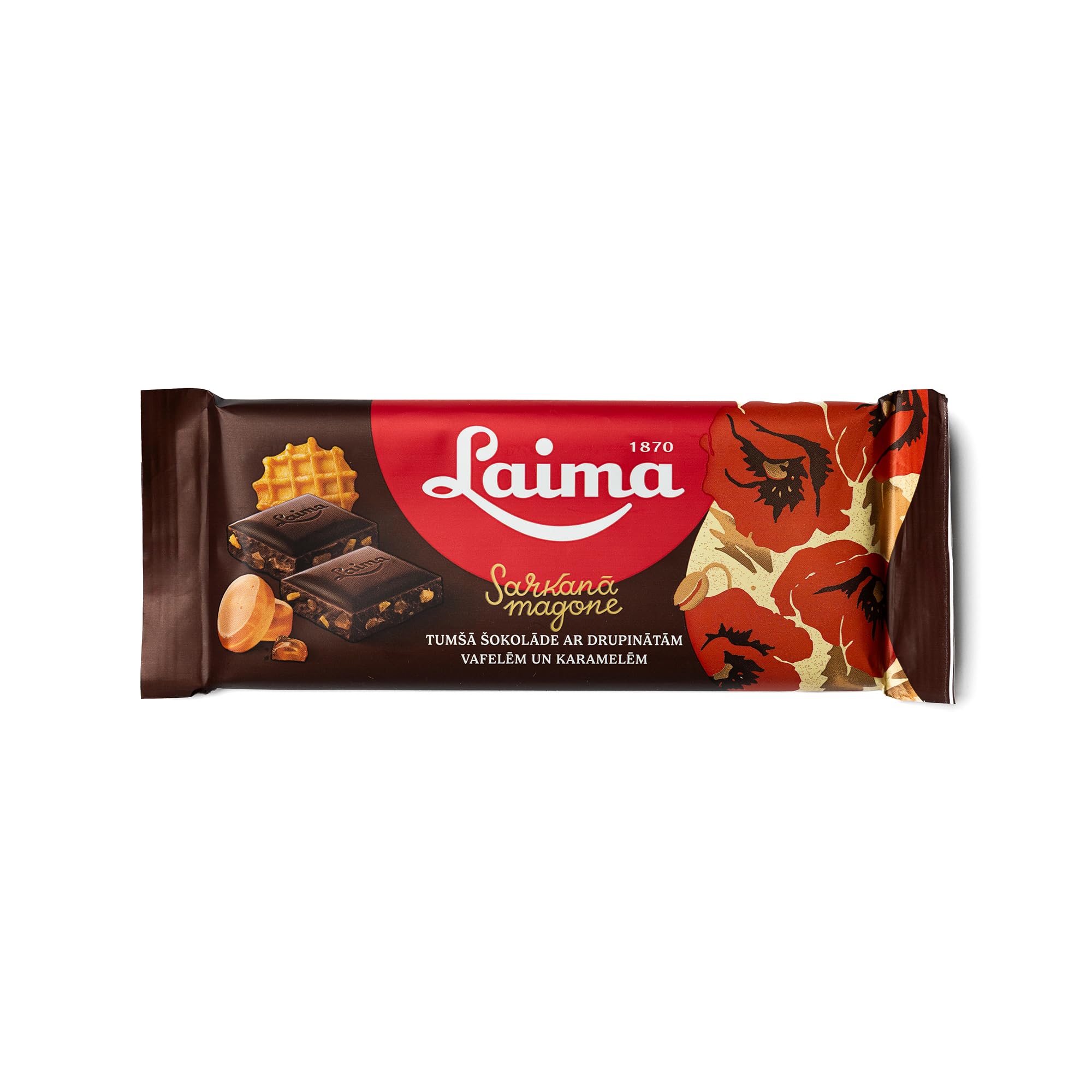 Laima Dark Chocolate Variety Pack 1, 90 g Bar (Pack of 5)