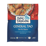 Blue Dragon General Tao Stir Fry Sauce - 3.8oz Pouch (Pack of 1)- Sweet & Spicy Rice Vinegar, Soy & Hot Chili Based Sauce for General Tso-Style Dishes