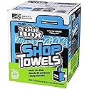 Toolbox Z400 Blue Shop Towels, 200 Sheets/Box, 6 Boxes/Case