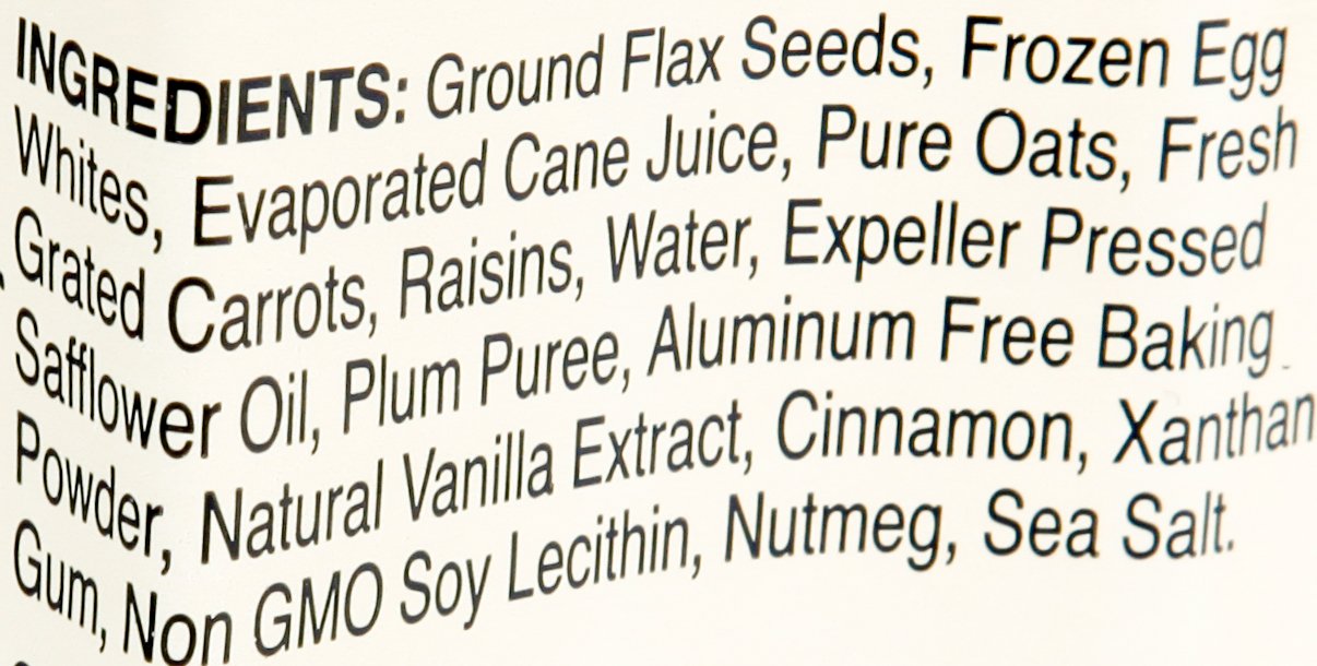 Flax4Life Muffin, Carrot And Raisin Gluten-Free Flax, 14 Oz