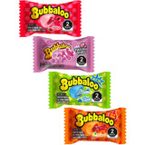 Bubbaloo Bubble Gum Mexican Chewing Gum Assortment | 200 Count Variety Bulk Pack | Strawberry, Sour Blueberry, Tutti Frutti & Pinapple Chamoy Juicy