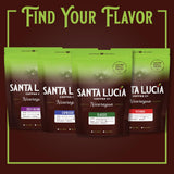 Santa Lucia Coffee Café Crema Espresso Roast Coffee - Specialty Volcanic Nicaraguan Espresso Roast - Farm-Direct, Low-Acid - Dense Golden Crema