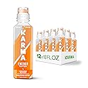 Karma Energy Drink - 12 Pack, Orange Mango Caffeinated Water with Cognizin® Nootropics, Vitamins & Immune Support, Low Calorie