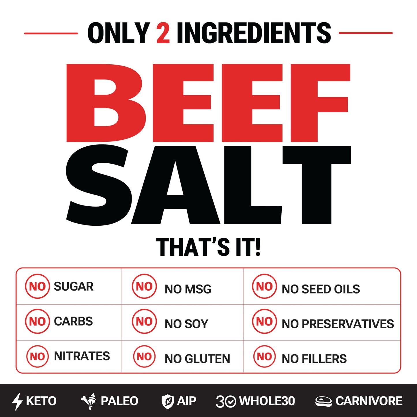 Beef Crisps by Bingeworthy Snacks - High Protein Crispy Beef Chips, 23g Protein per Bag, 120 Calories, Only 2 Ingredients (Beef & Salt), Keto Paleo