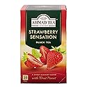 Ahmad Teas - Strawberry Black Tea 1.4oz - 20 Tea Bags