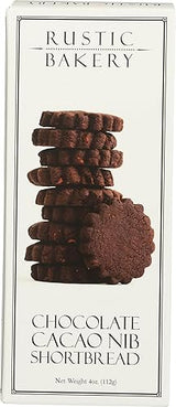 Rustic Bakery, Cookies Chocolate Cocoa Nib, 4 Ounce