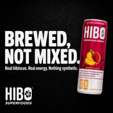 HIBO Superfood Energy Peach, Sugar Free, 150mg Caffeine