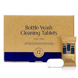 CLEANOMIC Bottle Wash Cleaner Tablets (12 Pack) - Water Bottle Cleaning Tablets, Water Bottle Cleaner Tablets (Scent-Free)