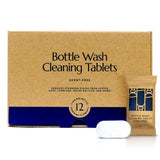 CLEANOMIC Bottle Wash Cleaner Tablets (12 Pack) - Water Bottle Cleaning Tablets, Water Bottle Cleaner Tablets (Scent-Free)