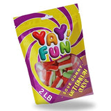 Sour Watermelon Slices Candy, Halal Candy Bulk 2 Pound Bag | Sweet & Tangy Watermelon Slice Gummies | Sour Watermelon Candy for Parties, Candy