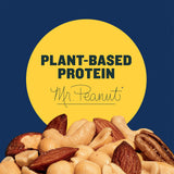 PLANTERS Lightly Salted Mix Nuts, Party Snacks, Plant-Based Protein, 15 Oz Canister