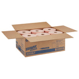Georgia-Pacific Brawny Professional D400 Disposable Shop Towel Refill by GP PRO (Georgia-Pacific), Orange, 20067, 250 Feet Per Roll, 6 Rolls Per Case