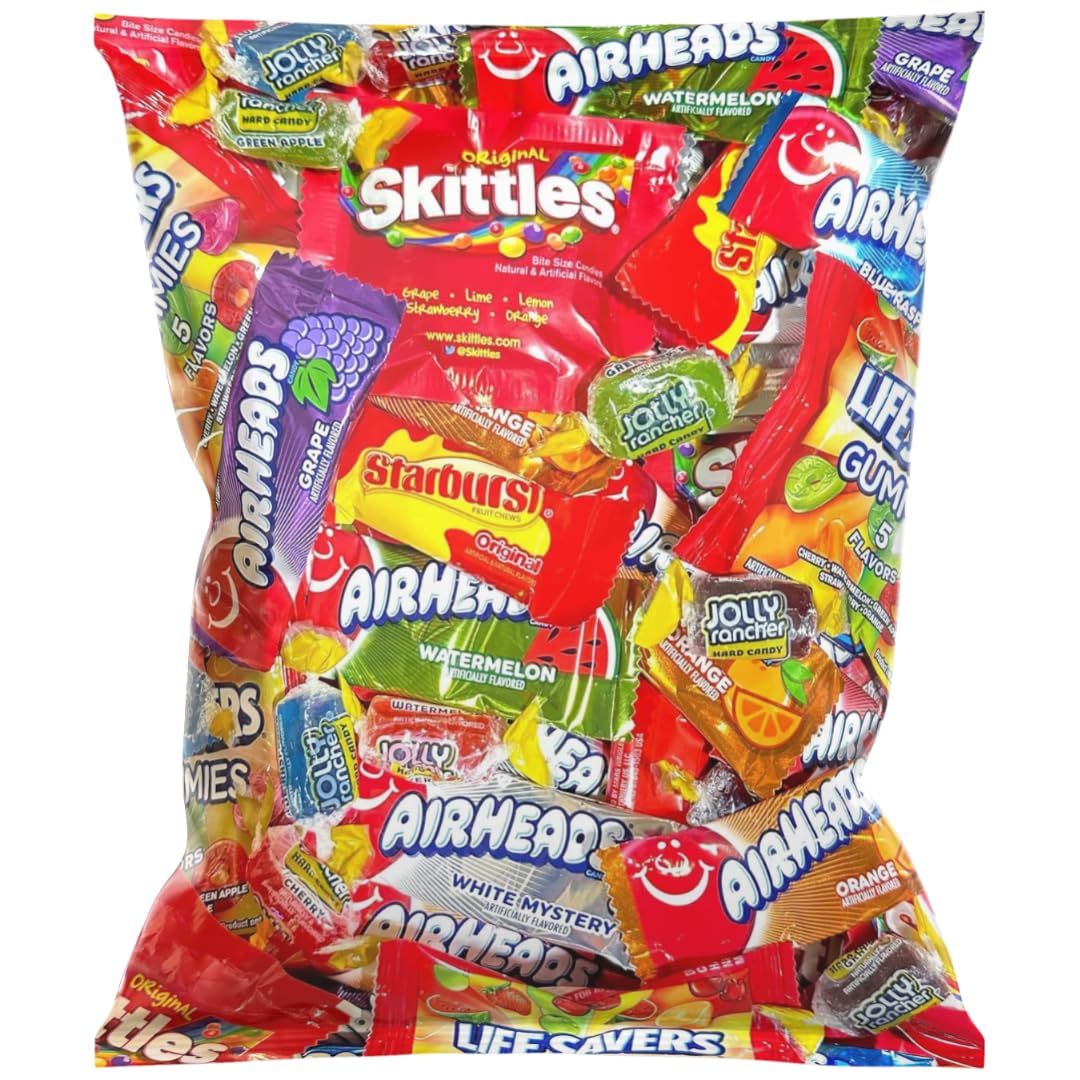 Custom Variety Pack Assorted Candy 2lbs Sampler of Pinata Candies Gifts