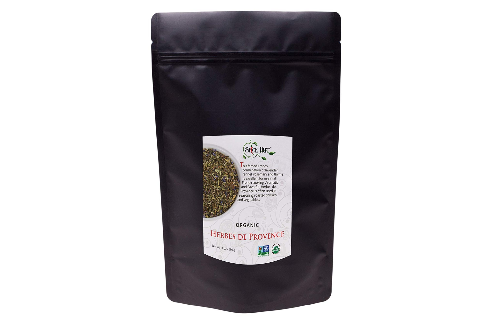 Spice Hut - Organic Herbes De Provence Seasoning Mix with Lavender, No Salt, Authentic Provencal Blend- French Herbs de Provence Spice for Cooking