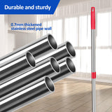 Ashsajkd Spin Mop Replacement Handle, 30-58 inch Handle/Stick Compatible for Oceda EasyWring 1 Tank System and RinseClean 2 Tank, American Threaded