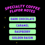 Orbital Cozy Space Decaf Coffee - Medium Roast Whole Bean, Swiss Water Process, Single Origin Guatemala - Smooth, Non-Bitter, Low Acid, Clean