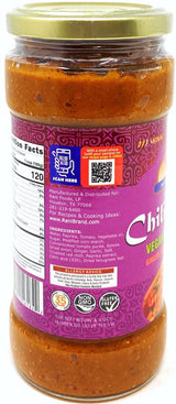 Rani Chili Chicken Curry Vegan Simmer Sauce (Ginger, Garlic, Tomatoes & Spices) 14oz (400g) Glass Jar ~ Easy to Use | Vegan | No Colors | All Natural