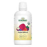 Dynamic Health Nopal Blend Juice with Acai, Certified Organic, Mangosteen and Seabuckthorn, Natural Antioxidants, Omegas, Vitamins and Amino Acids