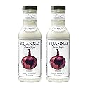 BRIANNAS - Home Style Creamy Blue Cheese Dressing - Fine Salad Dressing made with Premium Ingredients - Gluten Free & Low Sugar Dressing - 12 oz