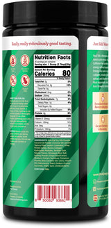 Perk Energy Caffeine-Free Drink Mix (Eggnog) 20 Servings - Healthy Coffee Alternative with Protein, Gluten-Free, Soy-Free, Peanut-Free