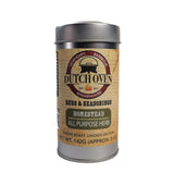 Dutch Oven Homestead Beef & Pork Rub - Rustic Western BBQ Seasoning with Garlic, Onion, Paprika & Herbs - Handcrafted, All-Natural Small-Batch Blend
