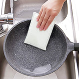 UKEENOR Natural Bamboo Sponges Kitchen Cleaning Sponges Dish Sponges Reusable Dish Washing Sponges Super Absorbent 6 Packs