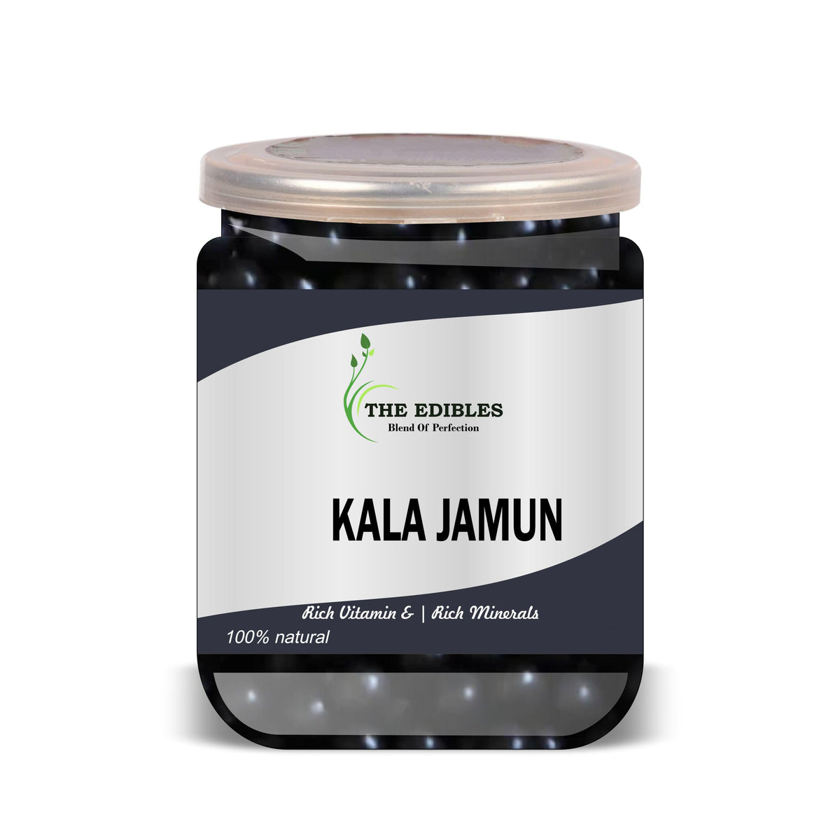 THE EDIBLE Kala Jamun 300 Gram Airtight Container