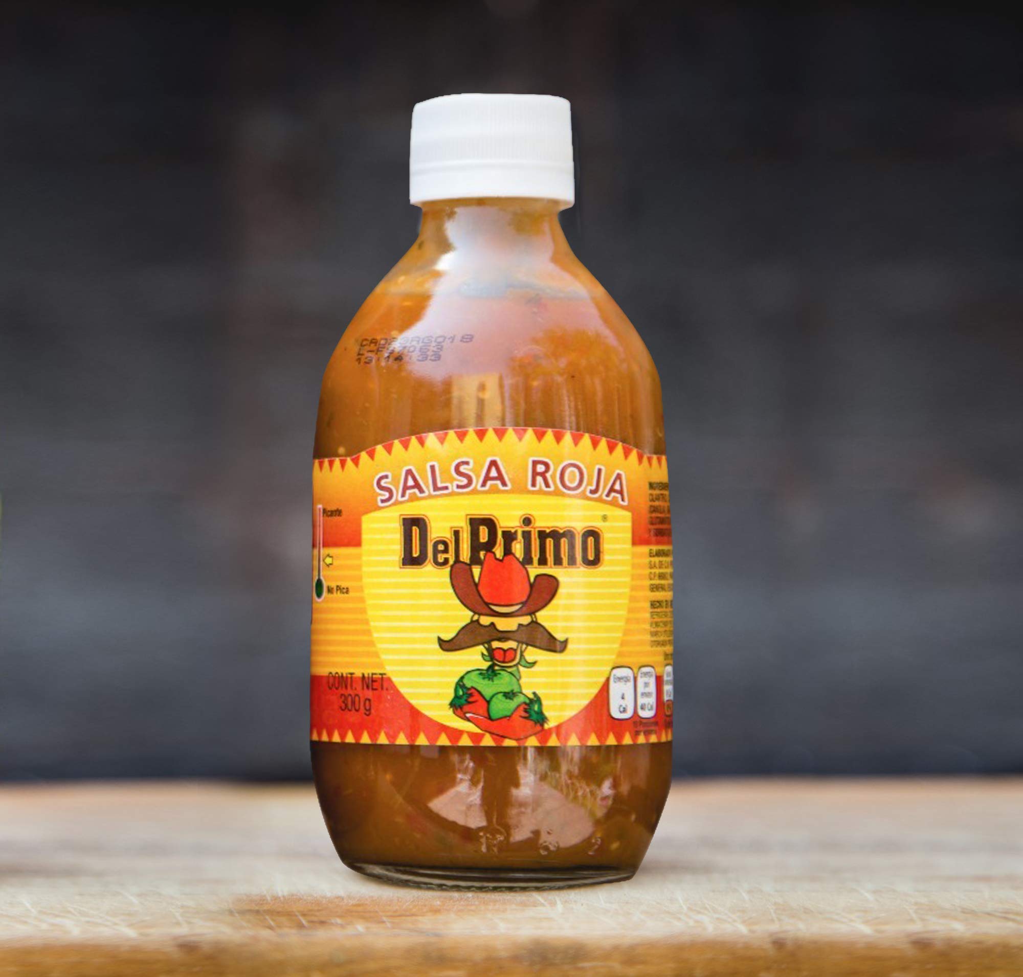 Del Primo Salsa Sauce 10.5oz Bottle (Pack of 6) Choose Flavor Below (Salsa Roja - Red Sauce)
