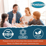 Postum Coffee Substitute Original (6x8oz) | Coffee Alternative Caffeine Free with Roasted Wheat Bran & Molasses | Natural, Non-GMO, Vegan Coffee