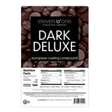 Eleven o'one Dark Deluxe European Compound Chocolate, Easy to Melt (Dark Deluxe, 2 pounds)