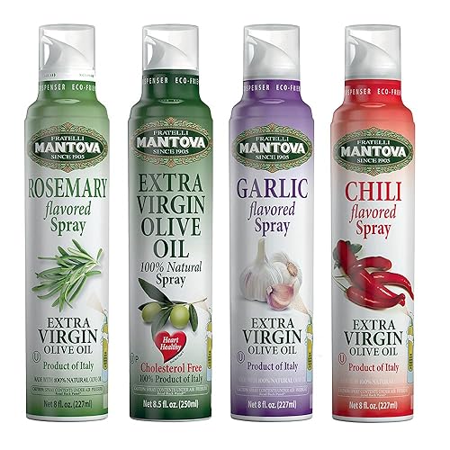 Barbeque SET Rosemary, Garlic, Chili and Extra Virgin Olive Oil (Pack of 4)