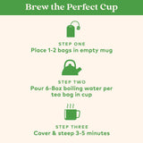 Organic India Tulsi Green Herbal Tea - Stress Relieving & Balancing, Immune Support, Adaptogen, Vegan, USDA Certified Organic, Caffeine-Free - 18