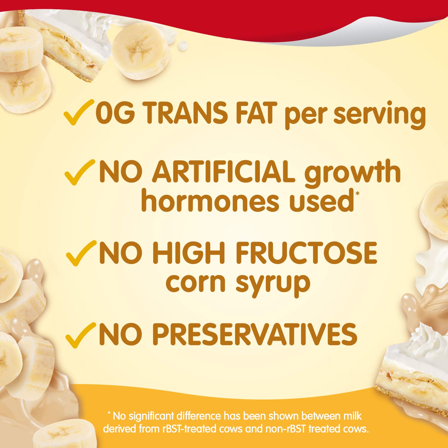 Snack Pack Banana Cream Pie Flavored Pudding Cups, 3.25 oz., 4-Count