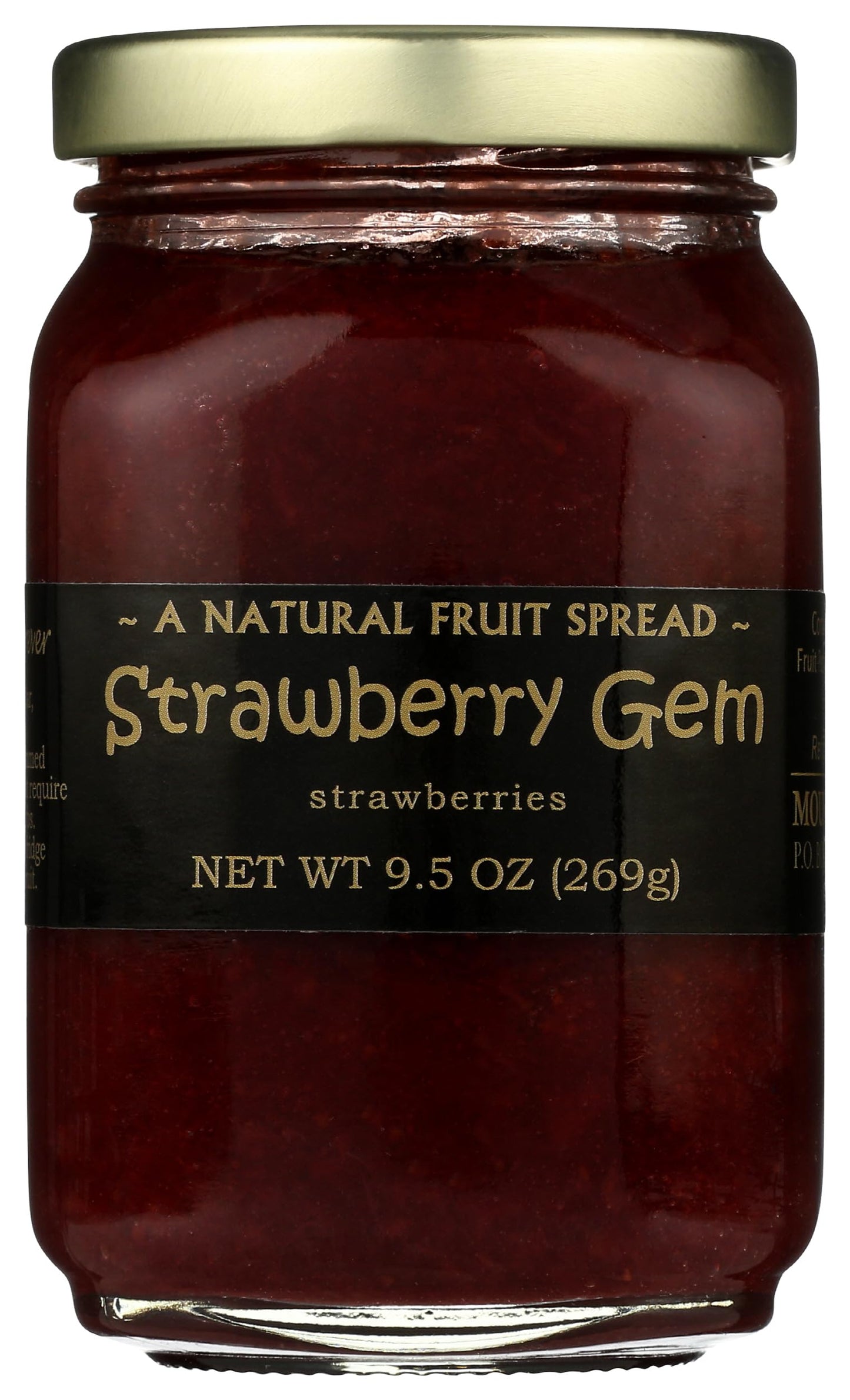 Mountain Fruit Company Strawberry Jam, 9.5 OZ