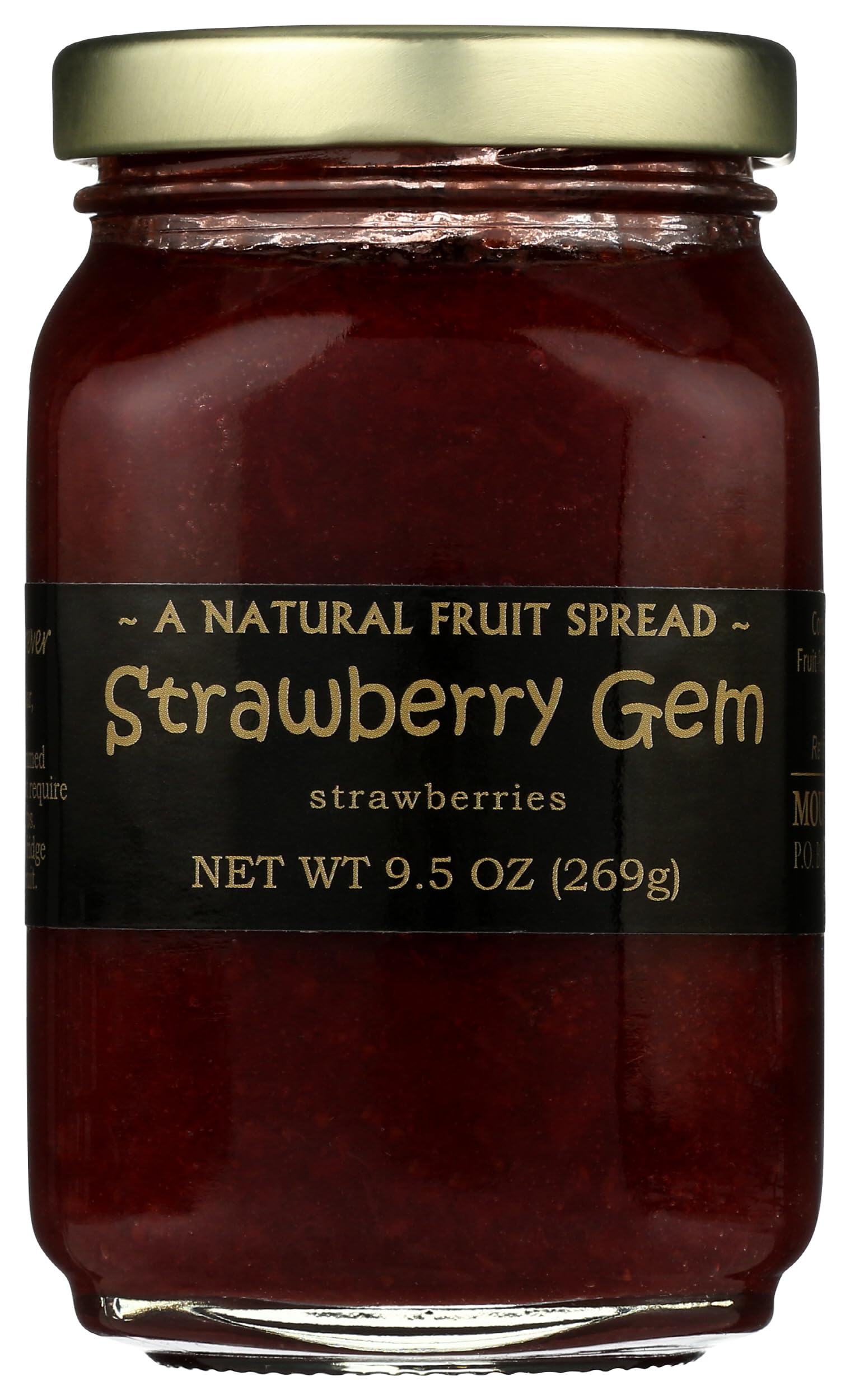 Mountain Fruit Company Strawberry Jam, 9.5 OZ