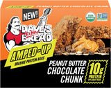 Dave's Killer Bread Blueberry Almond Butter Amped-Up Protein Bars 4 CT + Peanut Butter Chocolate Chunk Amped-Up Protein Bars 4 CT (1 of each) Variety