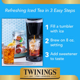 Twinings Earl Grey Black Tea K-Cup Pods for Keurig, 24 Count (Pack of 2), Flavoured with Citrus and Bergamot, Caffeinated, Enjoy Hot or Iced