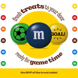 M&M'S Brazil Soccer Milk Chocolate Candy, 2 lb Bulk Resealable Bag