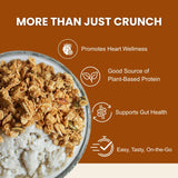Erin Baker’s Homestyle Vanilla Almond Quinoa Granola with Ancient Grains - Made from Natural Ingredients, Crunchy, Versatile Snack or Cereal - Vegan